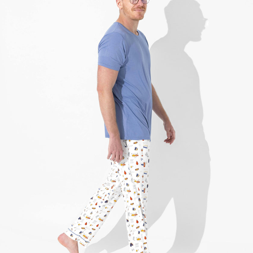Boxing Bamboo Men's Pajama Set
