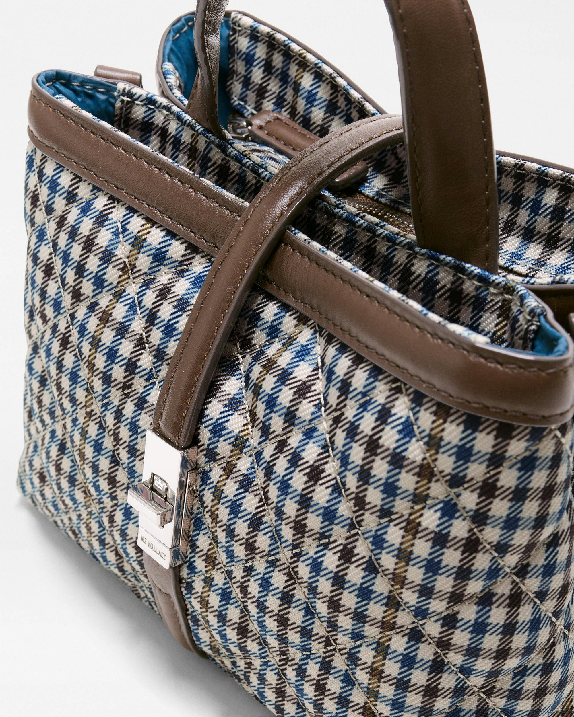 Heritage Check Mini Astor Top Handle