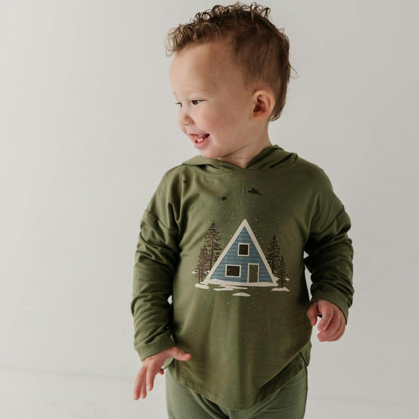 Boy's Jersey Hoodie