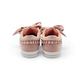 Lexley Sneakers | Coral Betting Leather