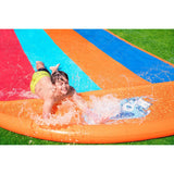 H2OGO! 16' Quadruple Inflatable Water Slide with Splash Landing