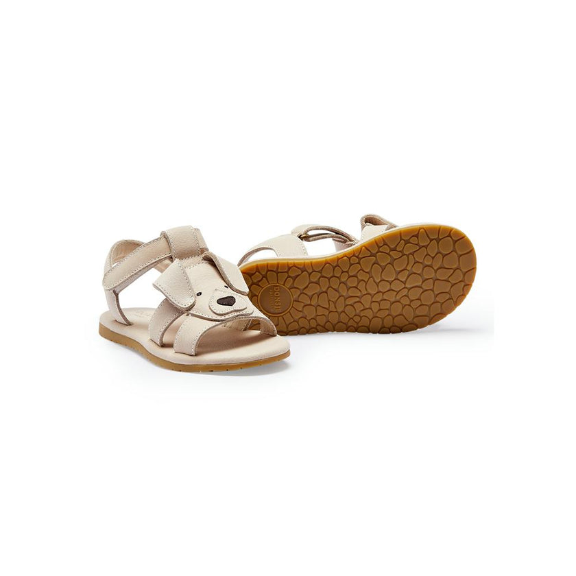 Mhalo Sandals | Golden Retriever | Ivory Leather
