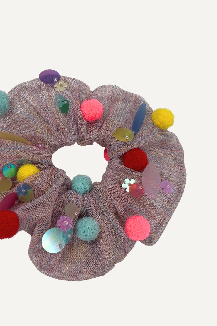 AALIYA SEQUIN SCRUNCHIE