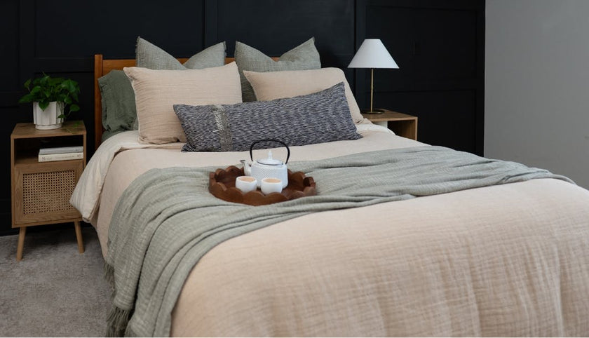 Sand Linen Duvet Cover