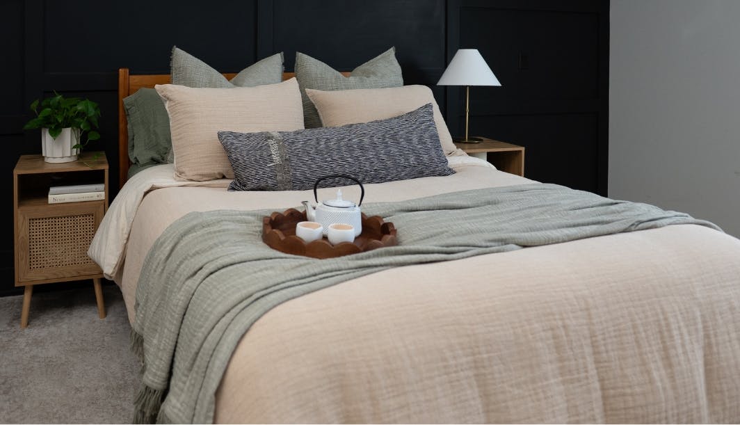 Sand Linen Duvet Cover