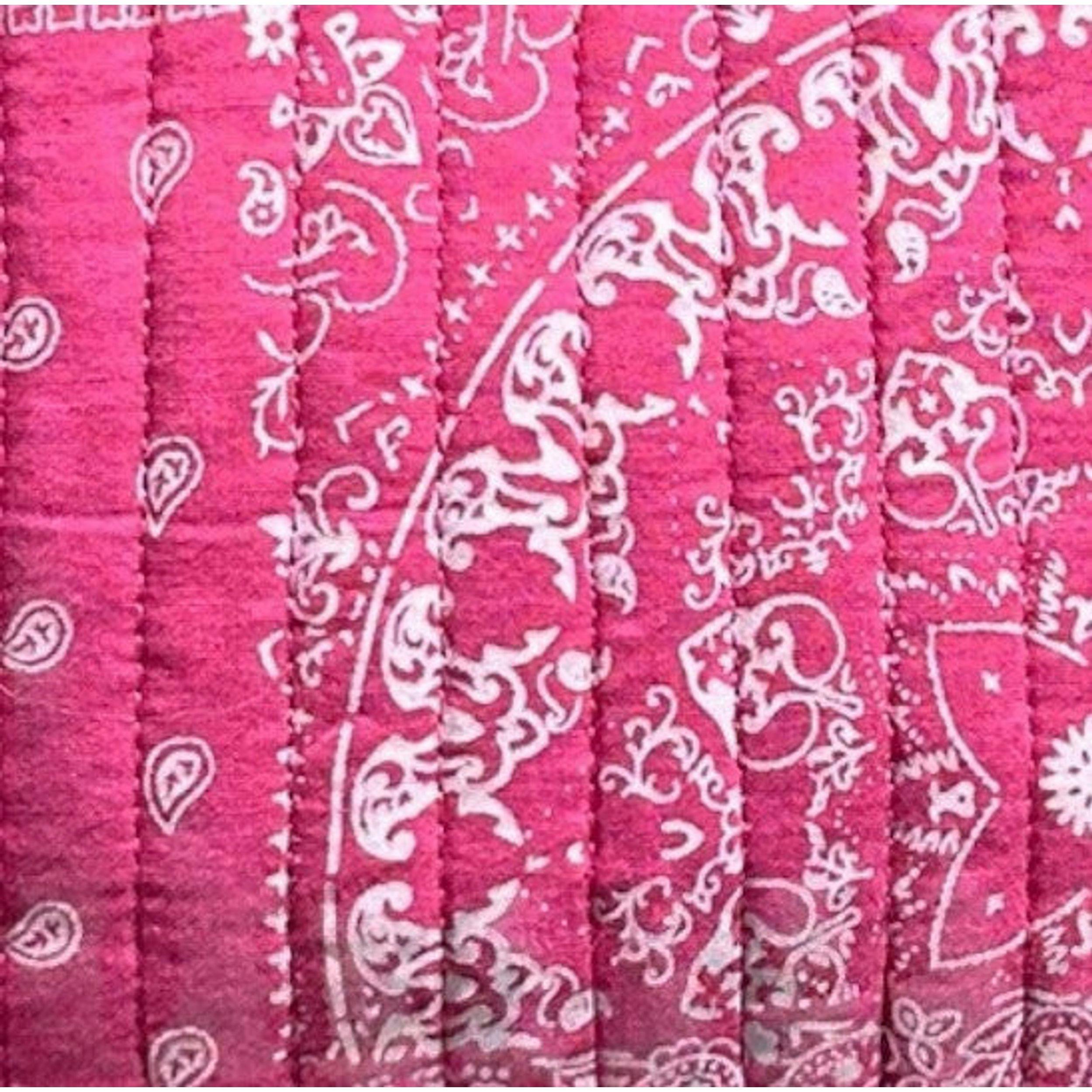 Chantal Women's Sundress Patchwork Bandana, Pink