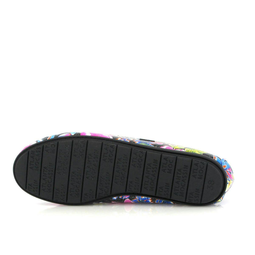 032 Walkers - multicolored flowers