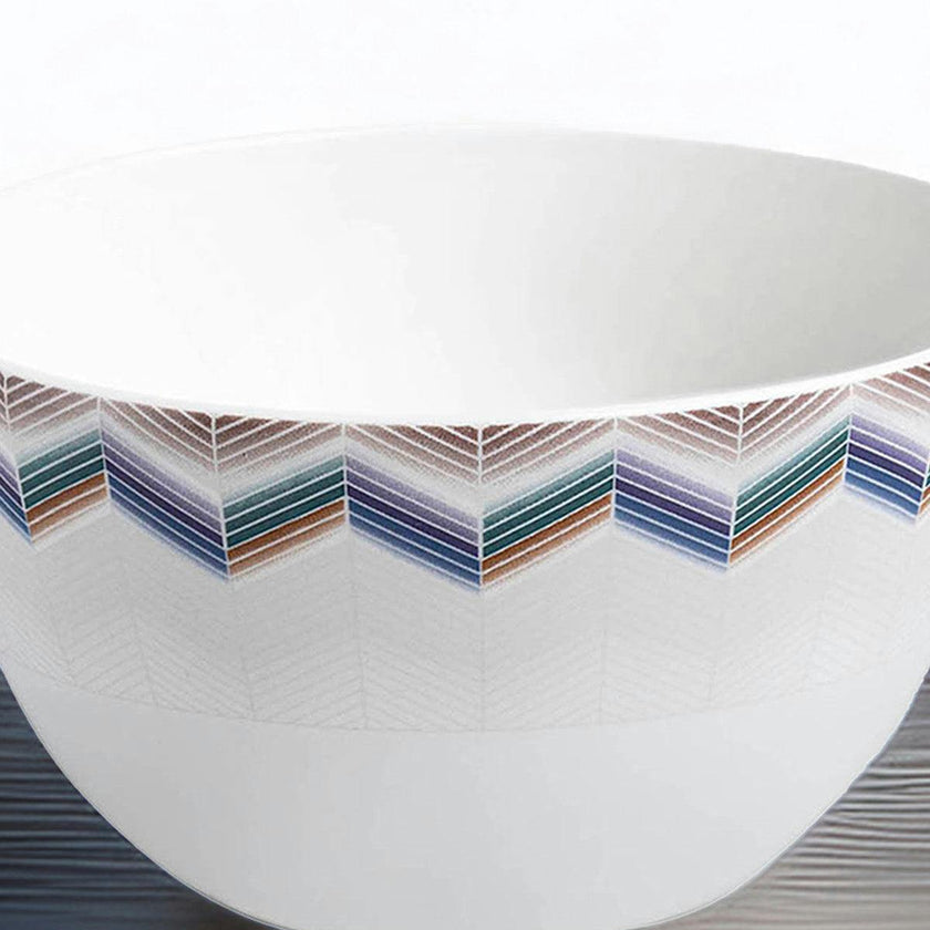 ZIG ZAG JARRIS 148 Set 2 Pcs. Rice Bowl - Ø 11,3* H. 6 Cm