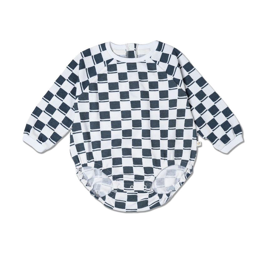Organic Long Sleeve Bubble Romper
