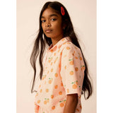 Bowling Shirt in Clementine