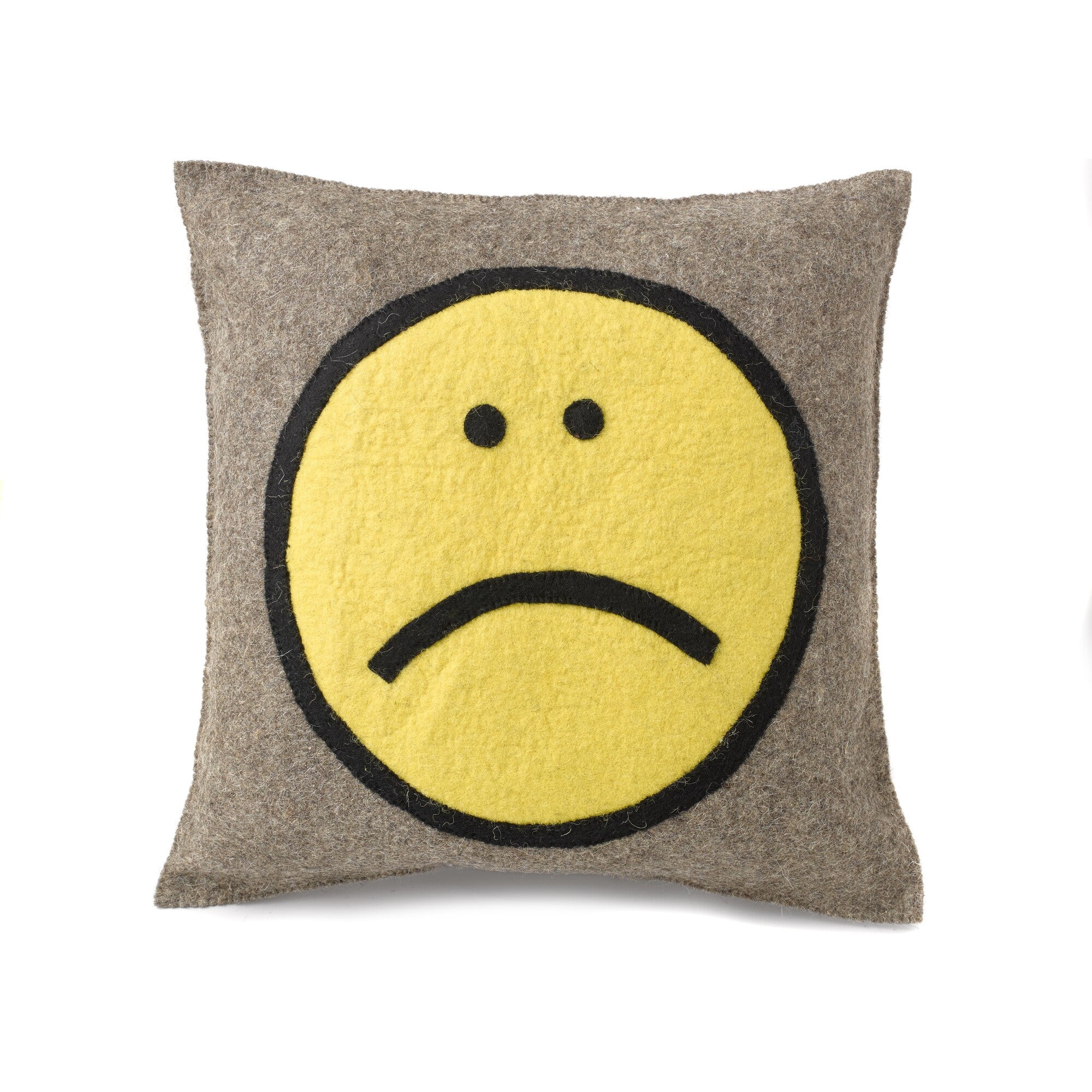 Hand Felted Wool Pillow