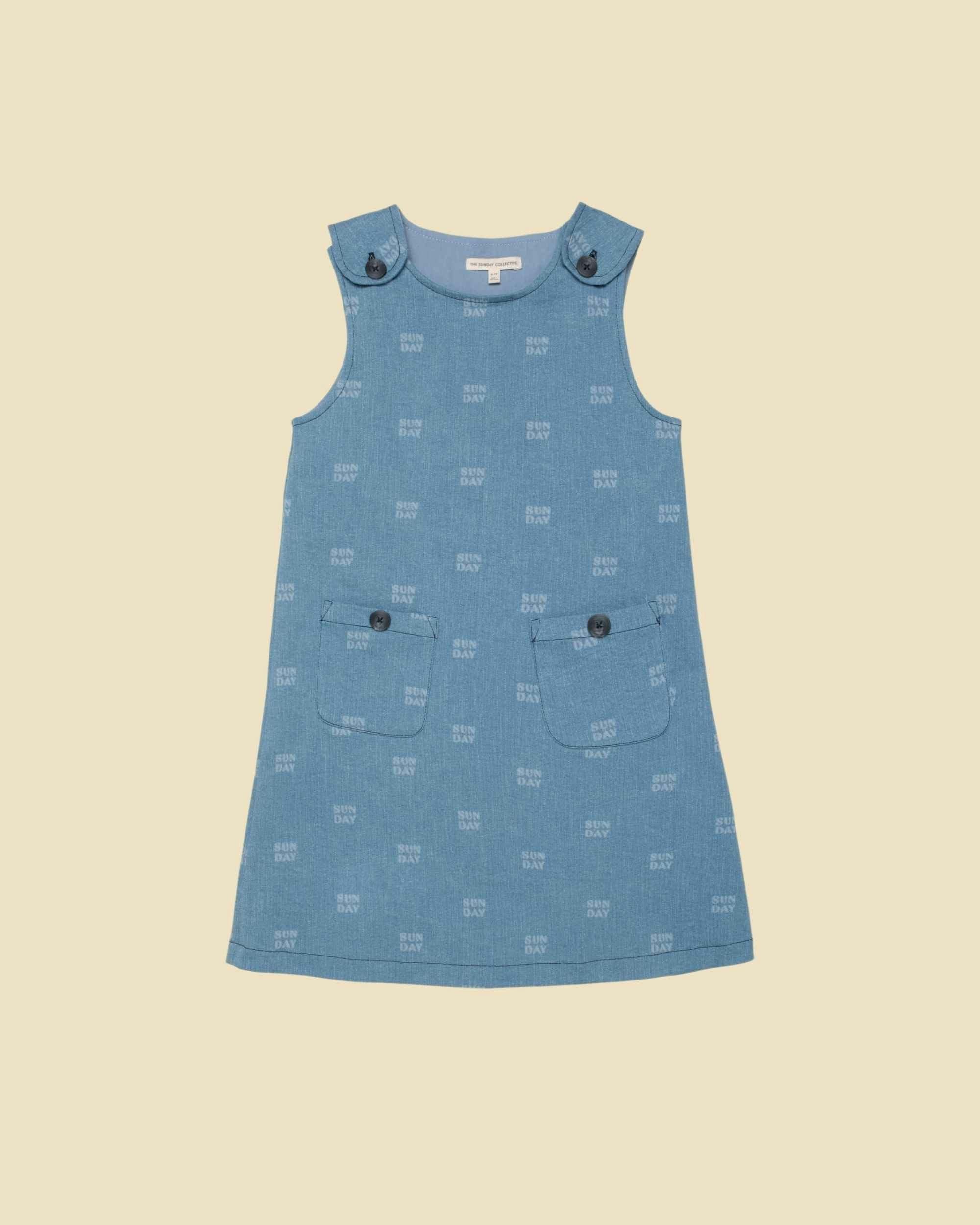 Jumper Dress in Denim