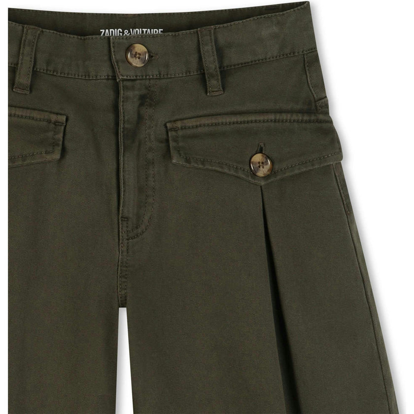 ZADIG & VOLTAIRE Pleat Shorts - Olive Night