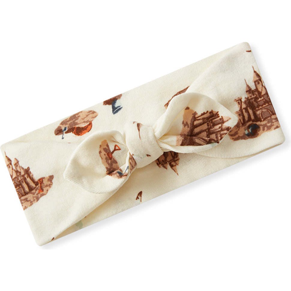Sandcastle Organic Cotton Knotted Headband