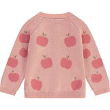 Apple Print Cardigan