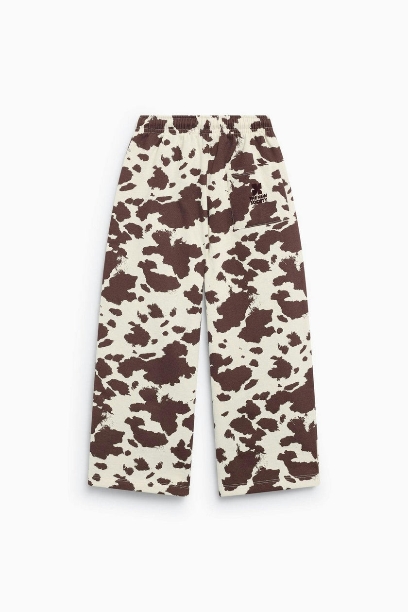 TNS Logo Jogging Cow Print
