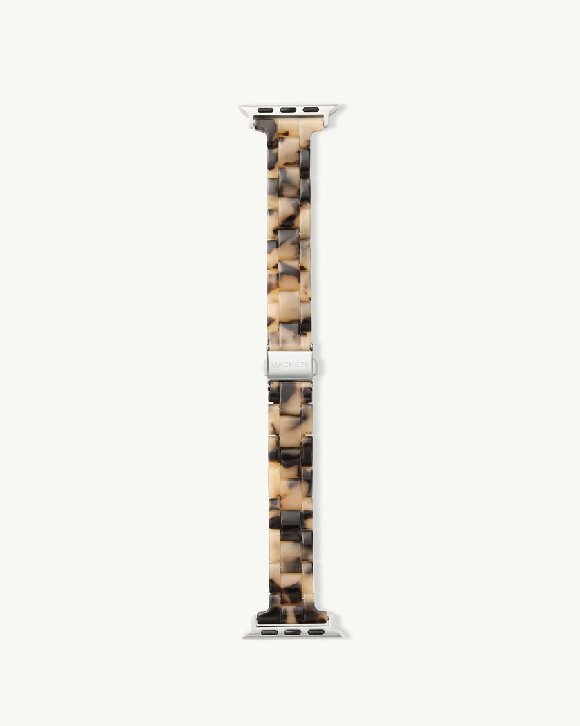 Skinny Apple Watch Band in Blonde Tortoise