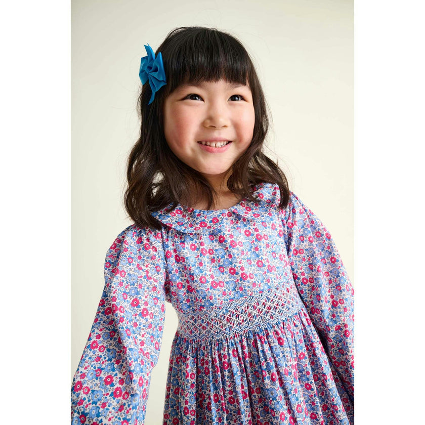 Smocked Girls Dress Frida
