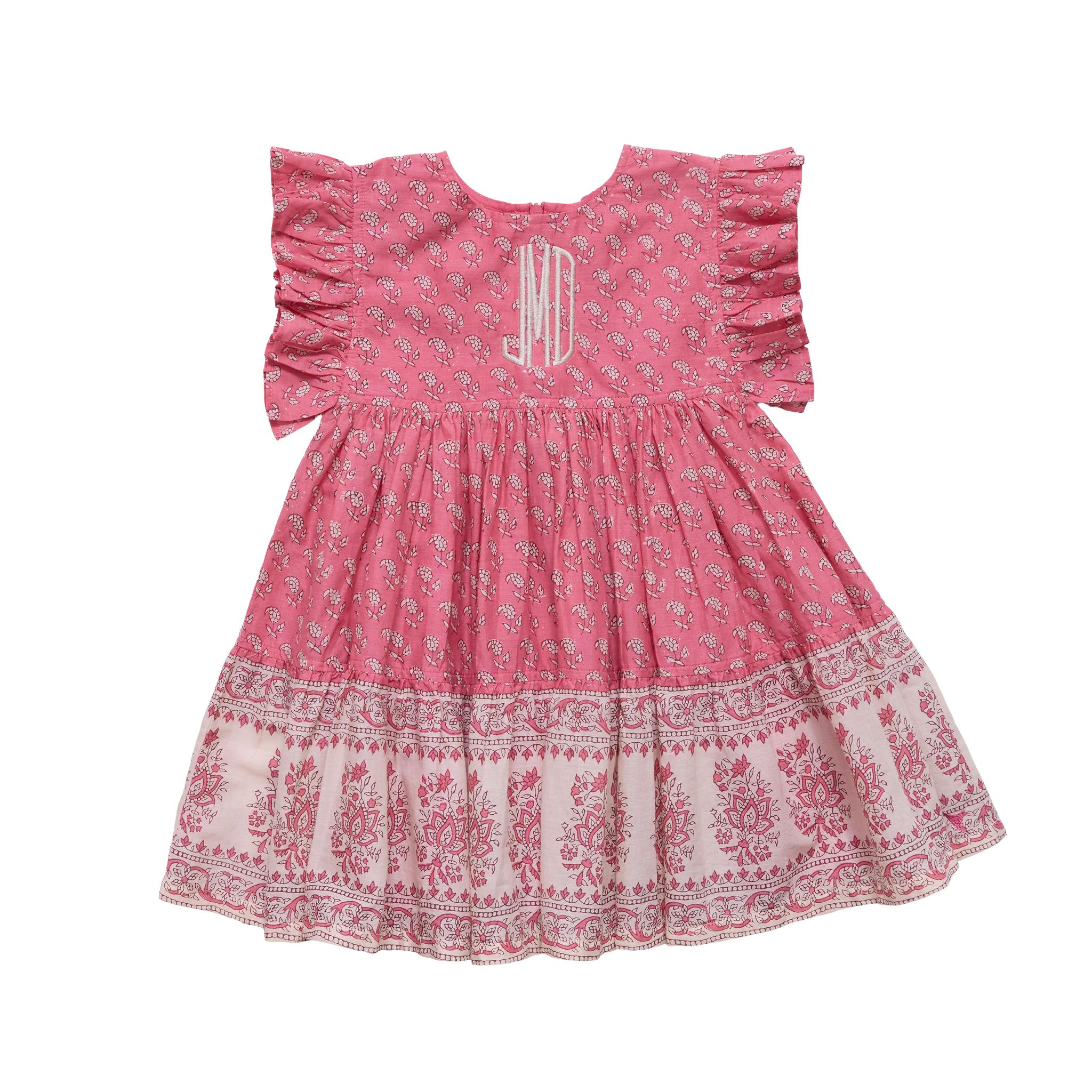 Girls Kit Dress - Small Paisley