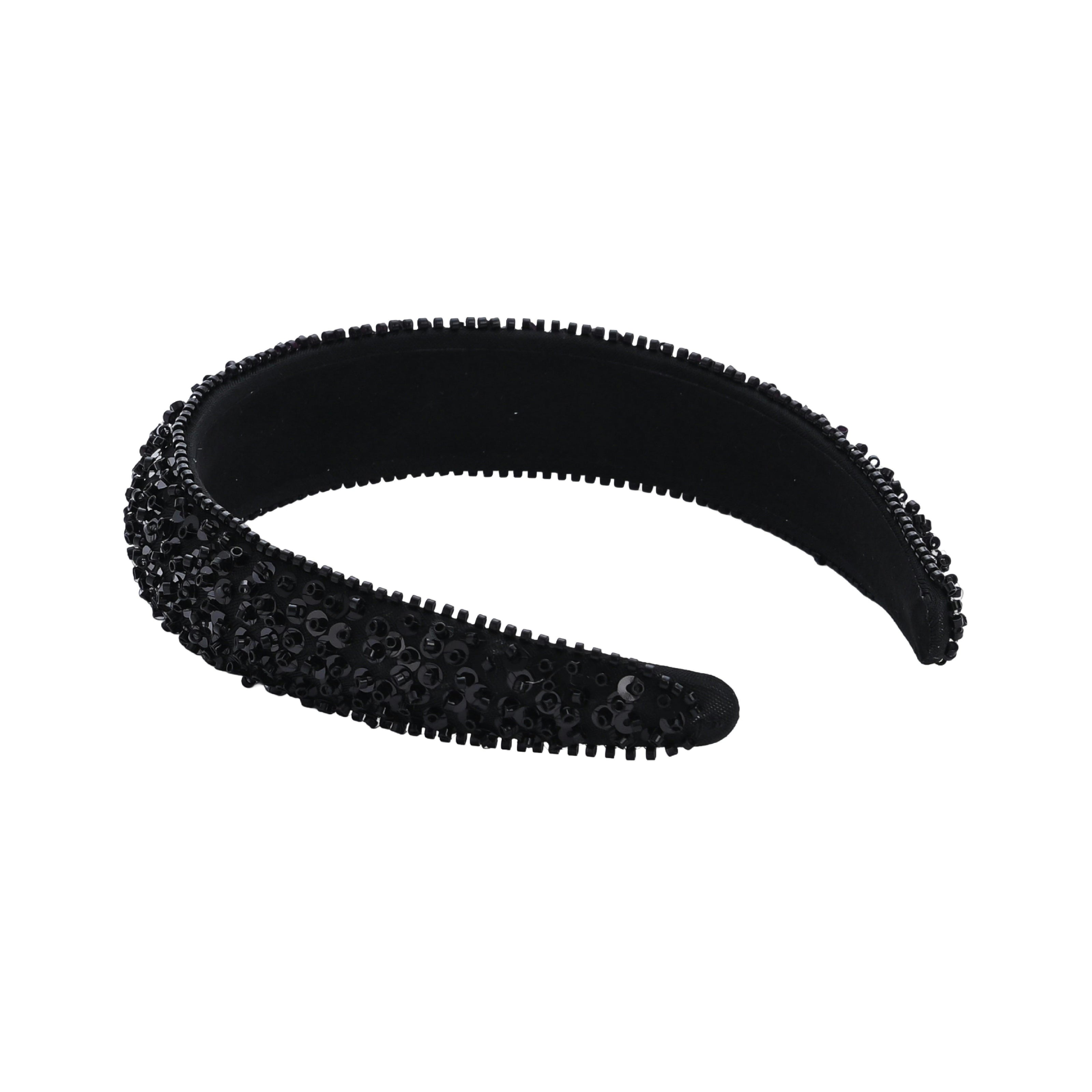 Sparkling Sequined Padded Headband