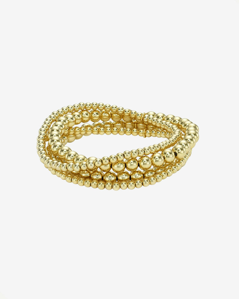 3mm & 5mm Bead Bracelet Stack