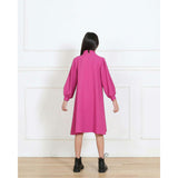 Megan dress (fuschia pink)