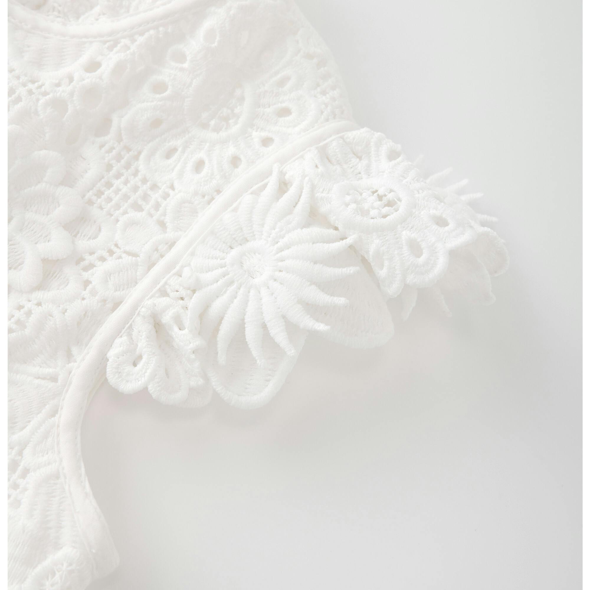 Lucinda Embroidered Mini Dress
