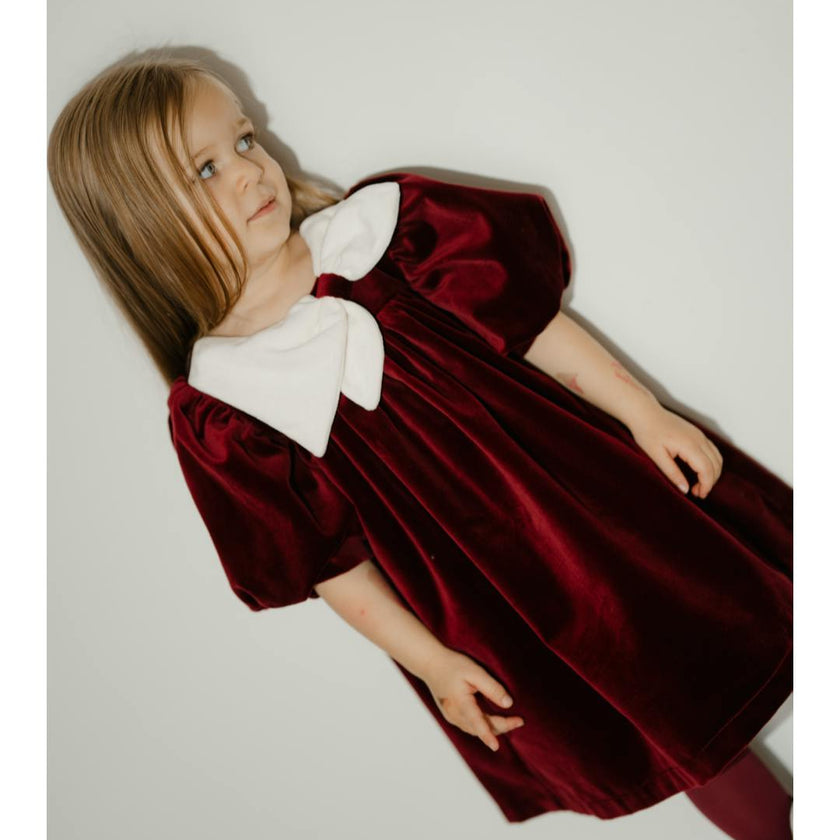 Cotton Velvet Rosemoor Dress