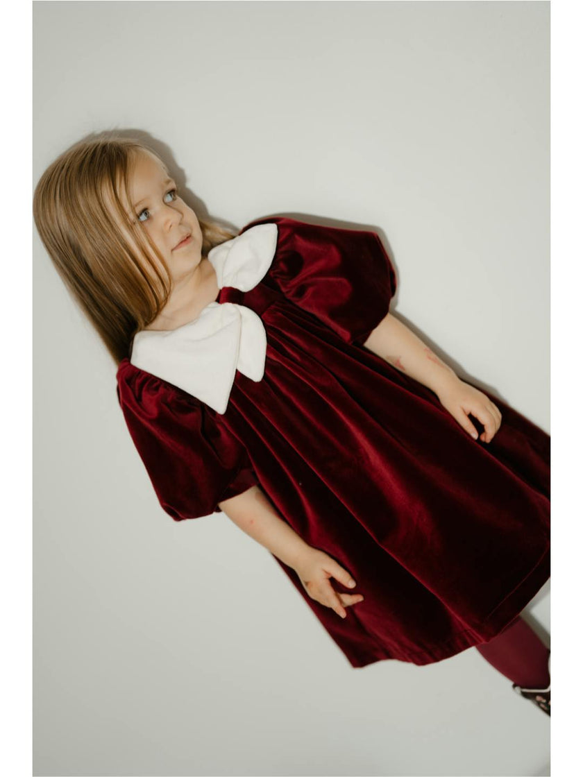 Cotton Velvet Rosemoor Dress