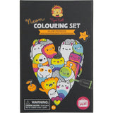Tribe: Neon Coloring Set - Glow Friends Activity Set w/ Stickers