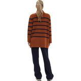 Sarabeth Neck Long Sleeve Maternity Sweater
