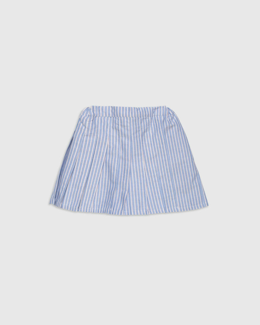 Holly Skort in Oxford Blue Stripe