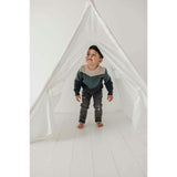 Girl's Colorblock Knit Sweater