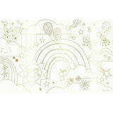 Happy Icons Coloring Placemats