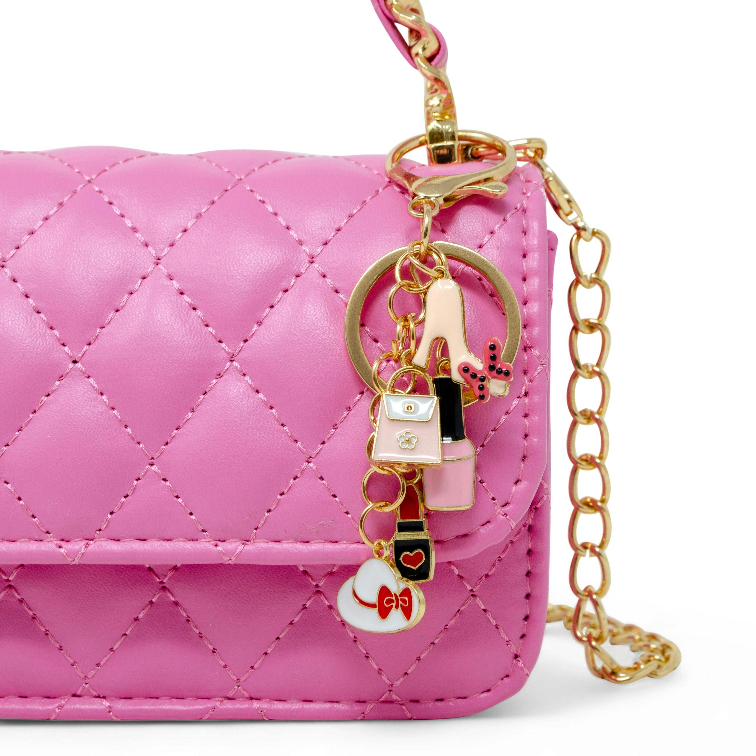 Girl's Classic Link Chain Top Handle Handbag