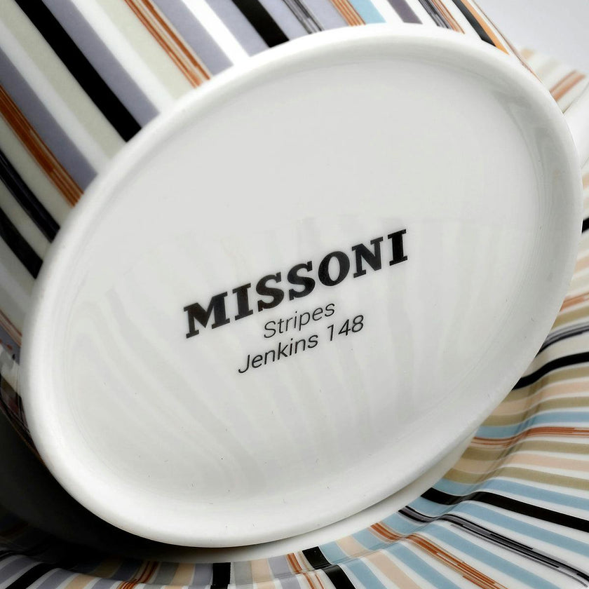 Mug Cup Stripes In Luxury Box Jenkins 148 Diam. 3"