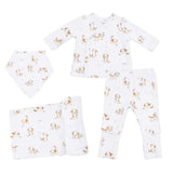 Explorer Puppy - Take Me Home Set with Bandana Bib & Swaddle