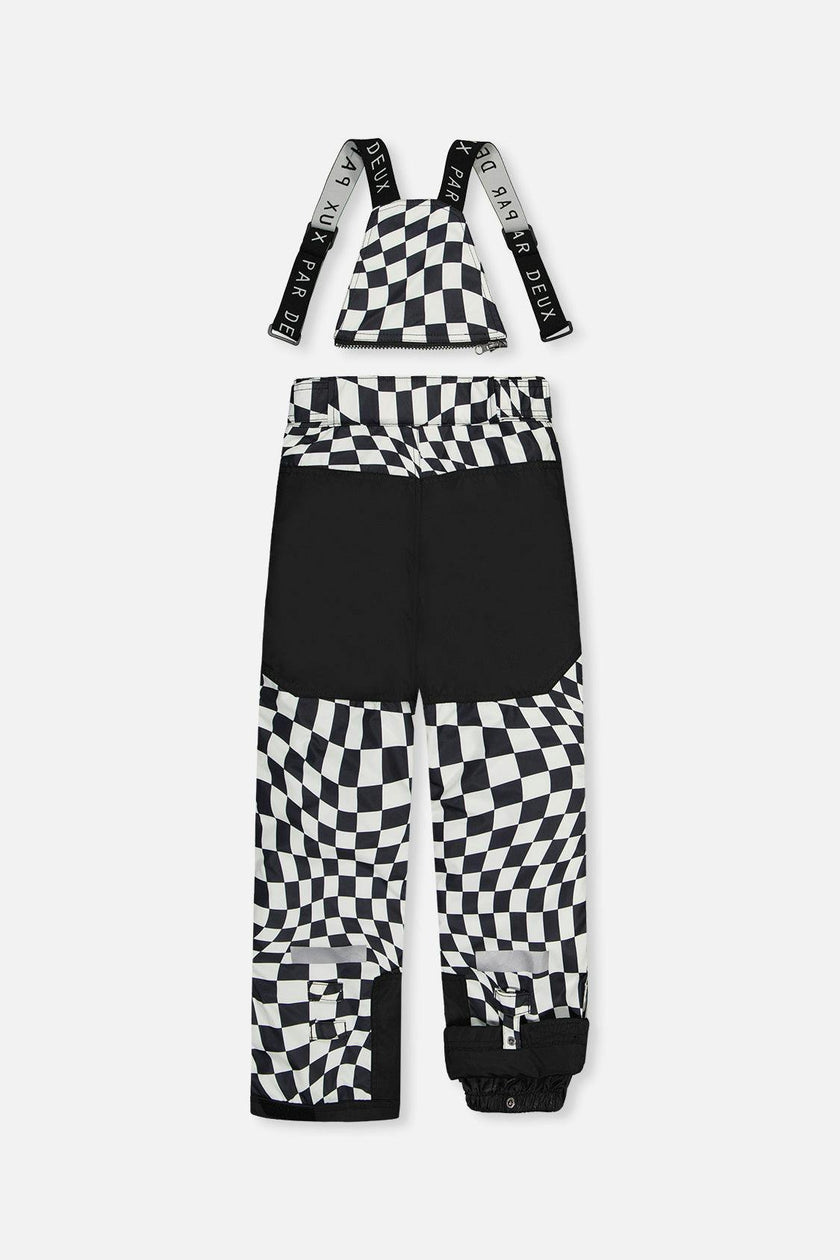 Two Piece Teknik Snowsuit Black And White
