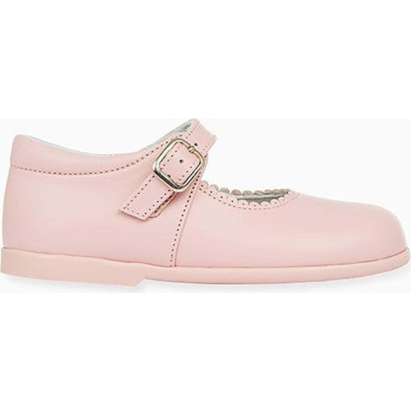 Light Pink Leather Toddler Mary Jane Shoes