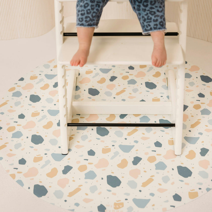 Catch All Mat for Mealtime & Playtime Mess