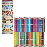 Piece&Love: Double-Sided Colored Pencils - Flora's - 25pc Set