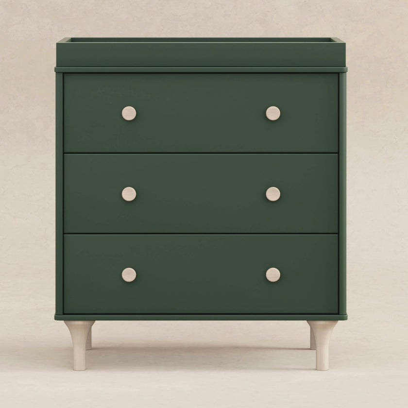 Babyletto Lolly 3-Drawer Compact Changer Dresser with Removable Changing Tray (34")