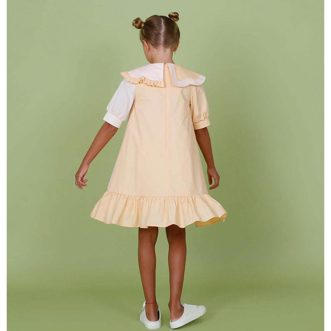 Lily dress (cantaloupe/blush pink)