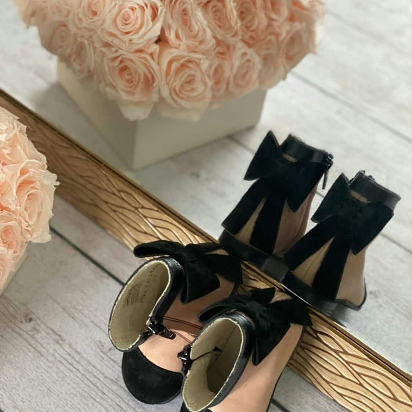 Clara Leather Booties