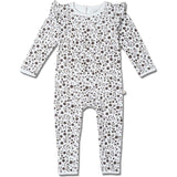 Organic Ruffle Full Sleeve Romper