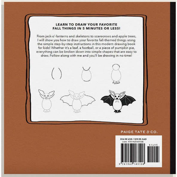 Fall Things: How to Draw Books for Kids