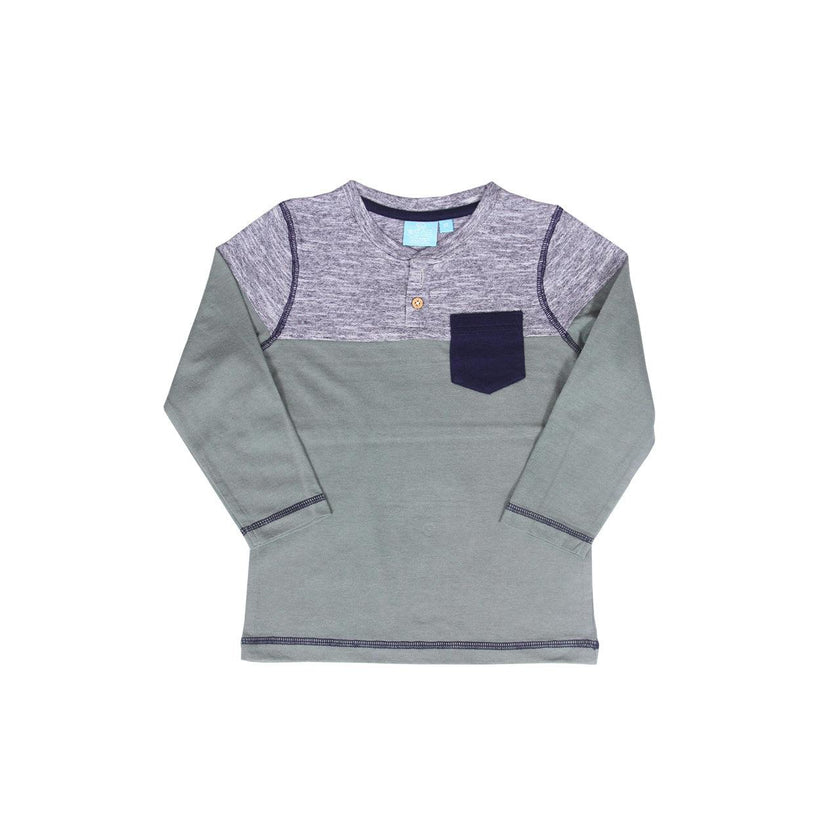Luca Long Sleeve Henley Toddler