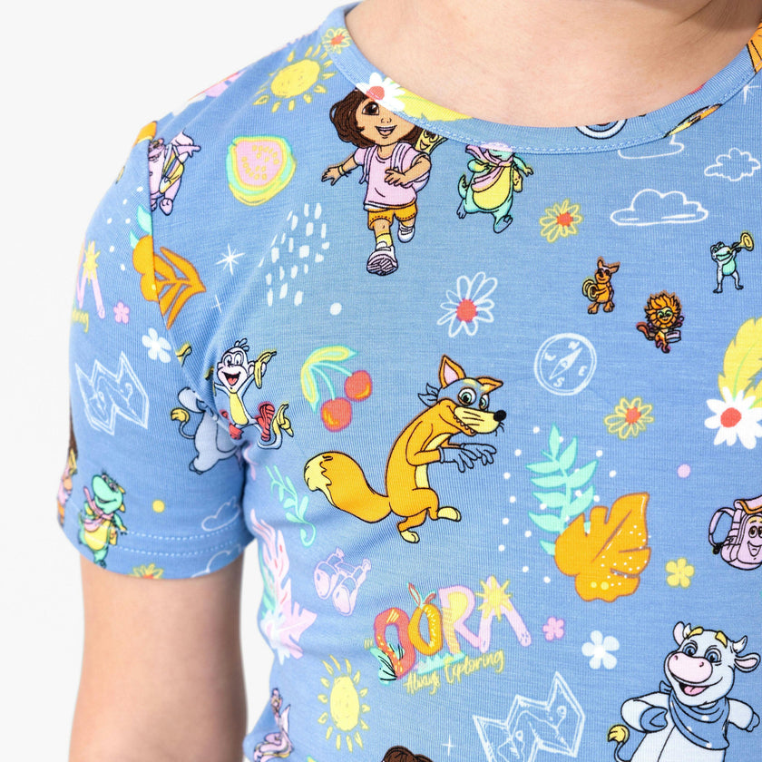 Dora: Fiesta Fun Bamboo Kids Pajama Short Set