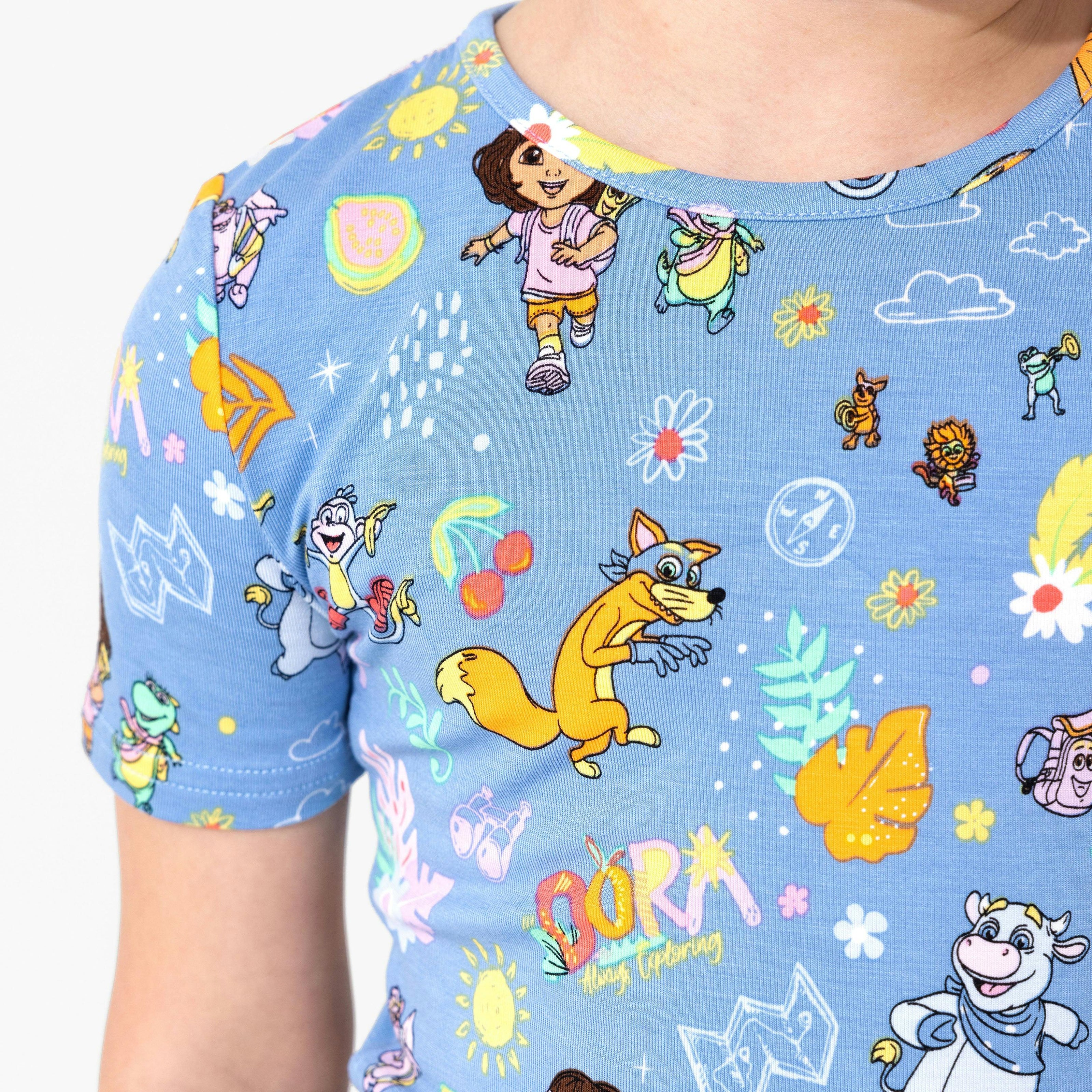 Dora: Fiesta Fun Bamboo Kids Pajama Short Set