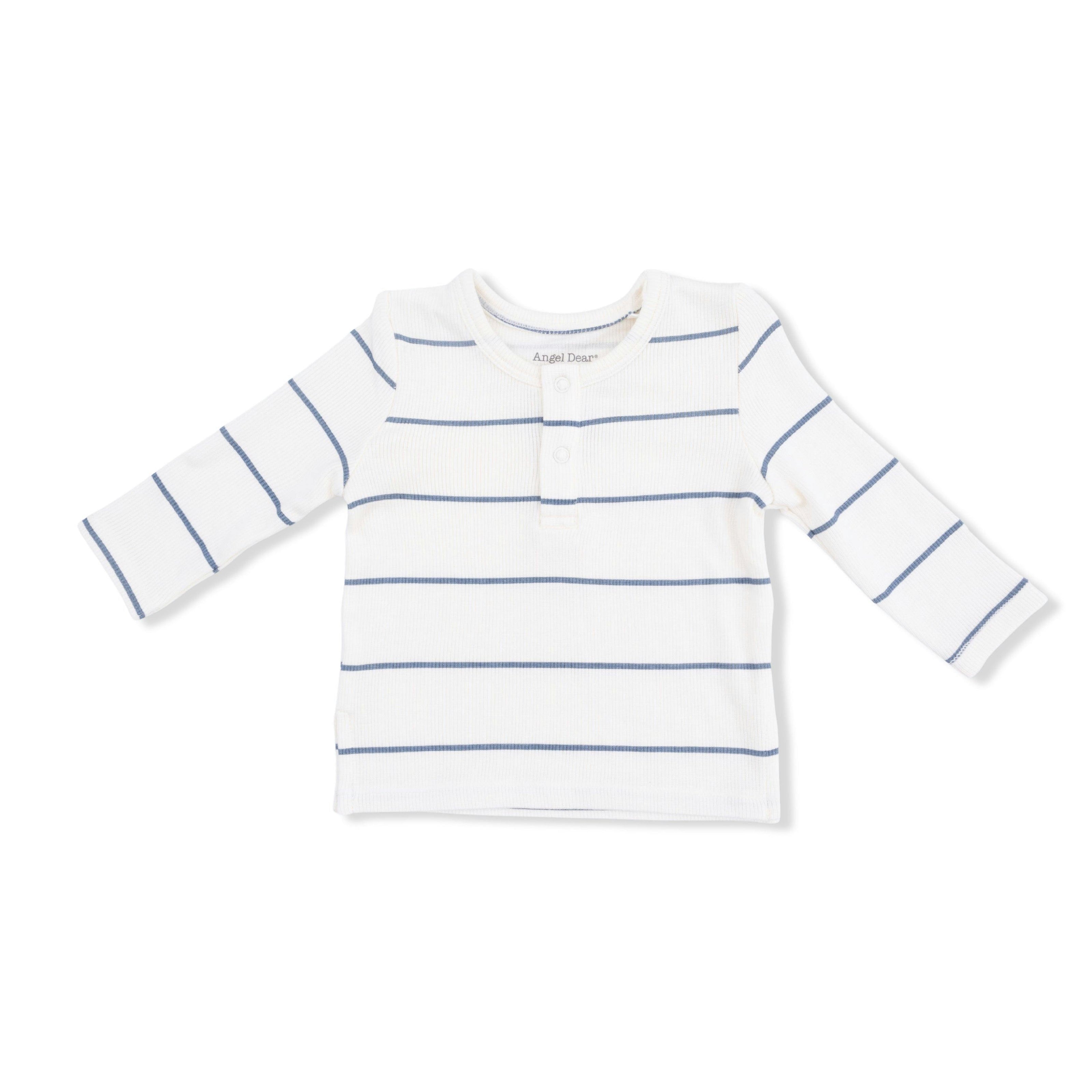 Vintage Stripe - Long Sleeve Henley and Pant